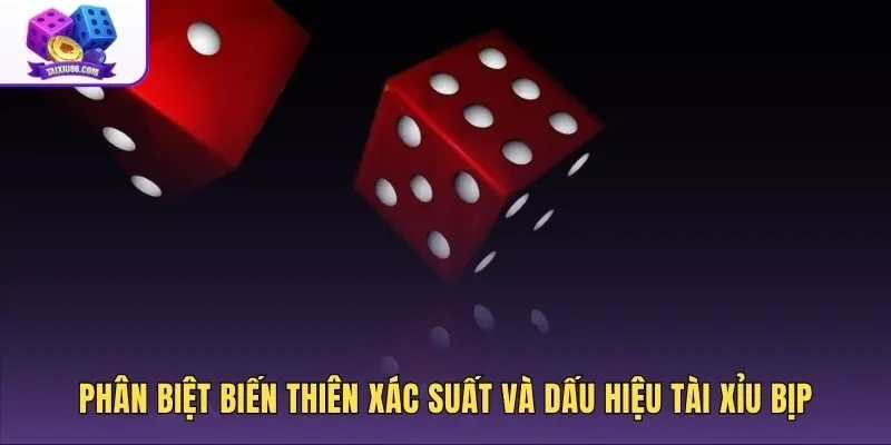 Dấu hiệu tài xỉu bịp và bảng đối chiếu xác suất chuẩn